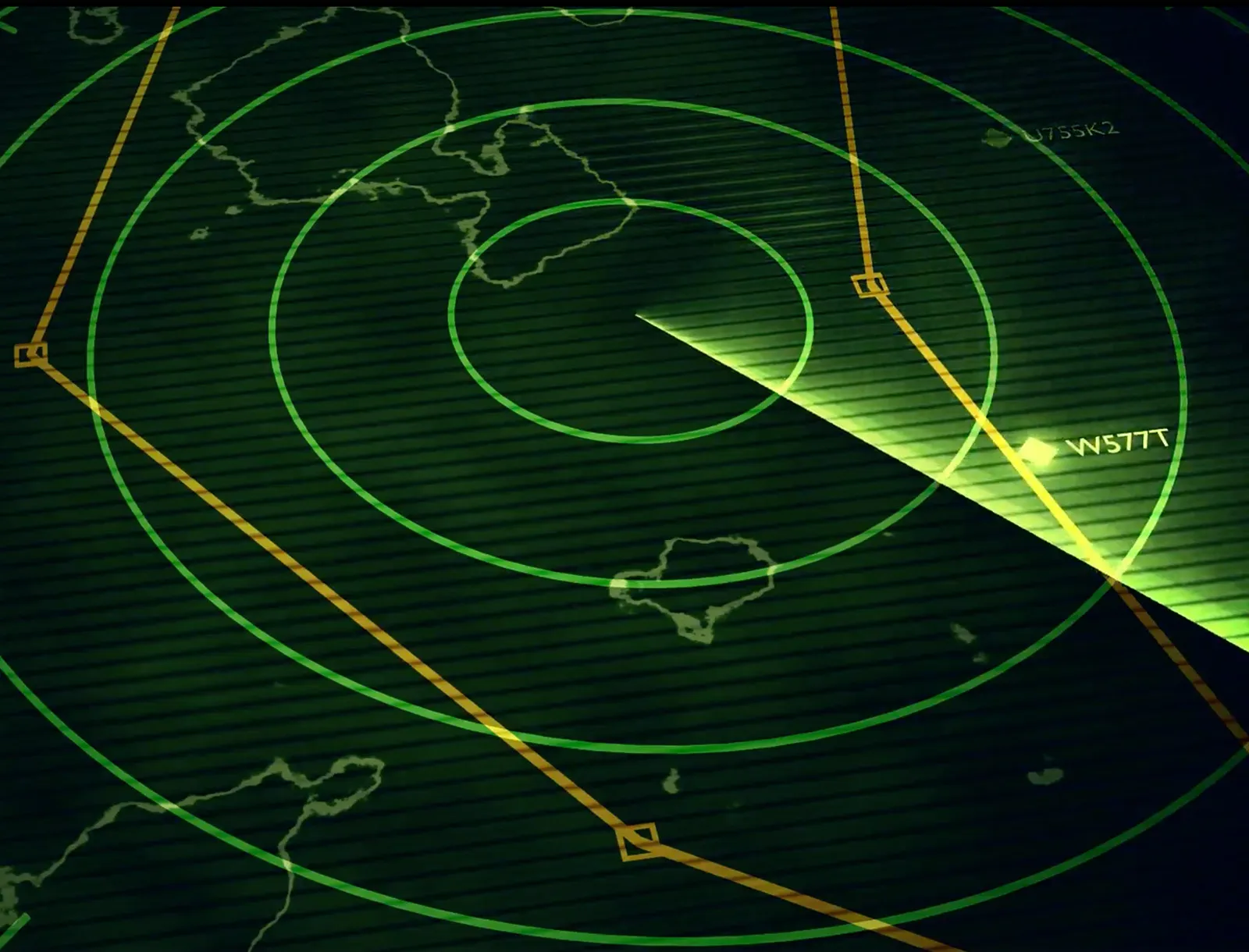 Militärisches Radarsystem